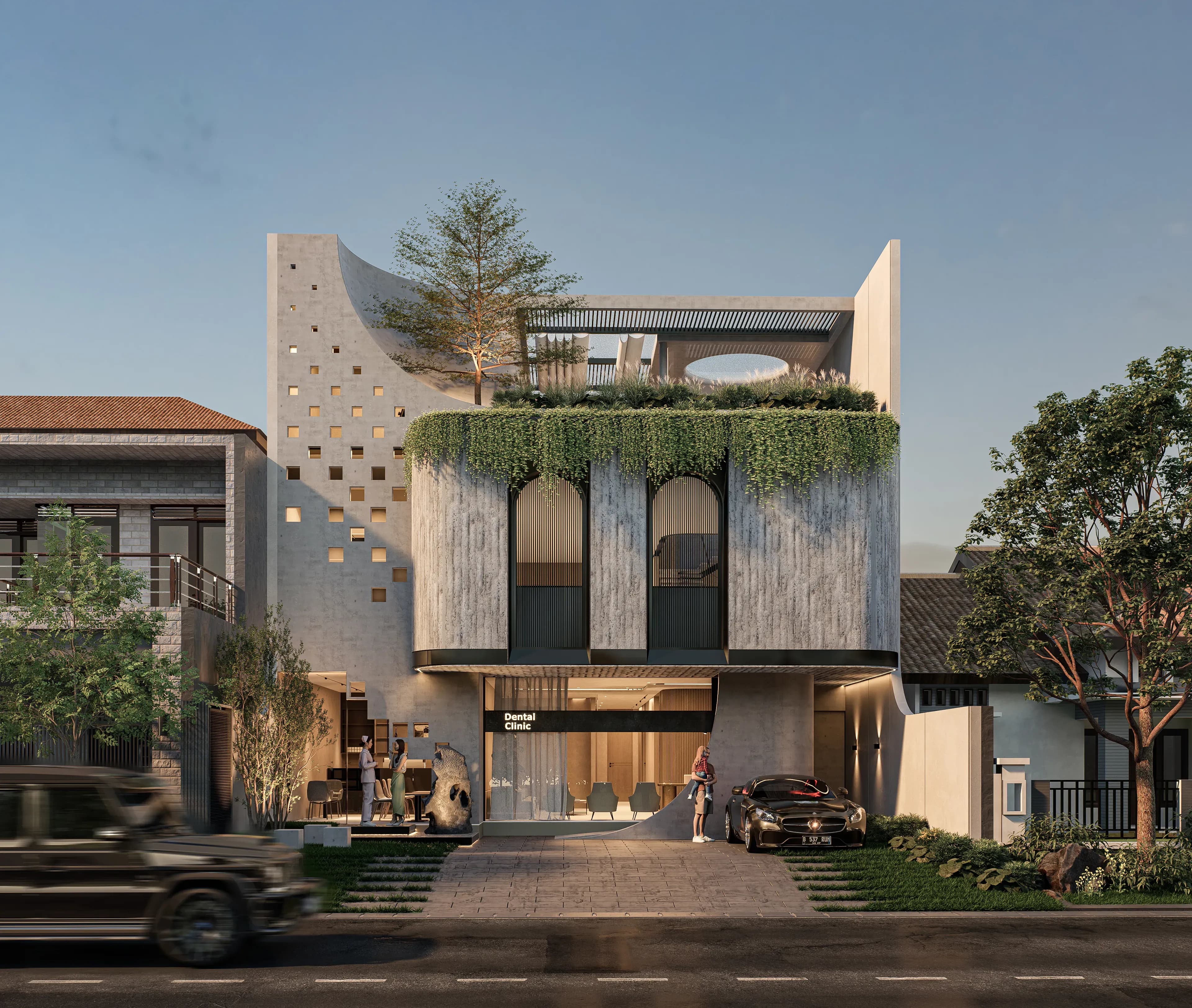 The Crescent House